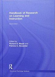 Cover of Handbook of Research on Learning and Instruction by Richard E. Mayer