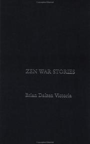 Cover of Zen war stories by Daizen Victoria
