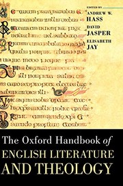 Front cover of The Oxford handbook of English literature and theology by Andrew Hass