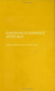 Front cover of European governance after Nice by Kōji Fukuda
