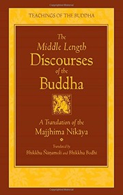Front cover of The middle length discourses of the Buddha by Bodhi