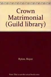 Front cover of Crown matrimonial by Royce Ryton