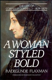 Front cover of A woman styled bold by Radegunde Flaxman