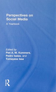 Front cover of Perspectives on social media by Piet A. M. Kommers