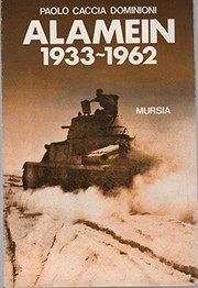 Front cover of Alamein, 1933-1962 by Paolo Caccia Dominioni