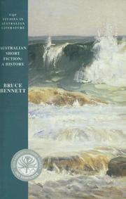 Cover of Australian short fiction by Bennett, Bruce