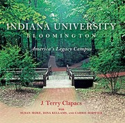Front cover of Indiana University Bloomington by J. Terry Clapacs