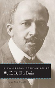 Cover of Political Companion to W. E. B. du Bois by Nick Bromell