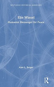 Cover of Elie Wiesel by Alan L. Berger