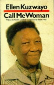 Front cover of Call me woman by Ellen Kuzwayo
