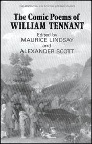 Cover of The comic poems of William Tennant by William Tennant