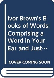 Front cover of Book of words by Ivor John Carnegie Brown