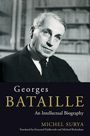 Cover of Georges Bataille by MICHEL SURYA