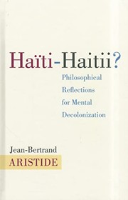 Front cover of Haiti-Haitii? by Jean-Bertrand Aristide