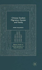 Front cover of Chinese student migration, gender and family by Anni Kajanus