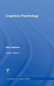 Front cover of Cognitive psychology by Ulric Neisser