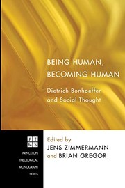 Cover of Being Human, Becoming Human by Jens Zimmermann