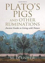 Cover of Plato's Pigs, and Other Ruminations by M. D. Usher