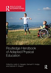 Front cover of Routledge Handbook of Adapted Physical Education by Justin A. Haegele