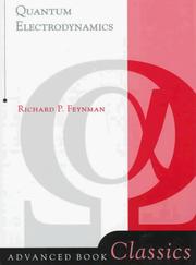 Cover of Quantum electrodynamics by Richard Phillips Feynman