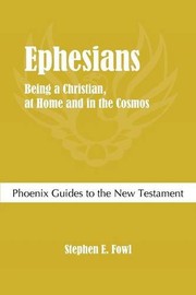 Cover of Ephesians by Stephen E. Fowl