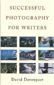 Front cover of Successful photography for writers by David V. Davenport