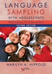 Cover of Language sampling with adolescents by Marilyn A. Nippold