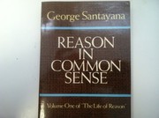 Cover of Reason in Common Sense by George Santayana
