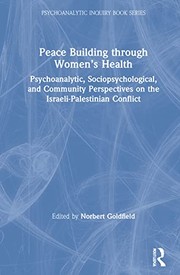 Front cover of Peace Building Through Women�s Health by Norbert Goldfield