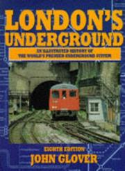 Cover of London's underground by Glover, John