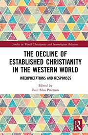 Front cover of Decline of Established Christianity in the Western World by Paul Silas Peterson