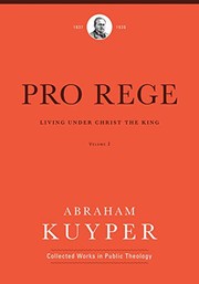 Cover of Pro Rege by Abraham Kuyper