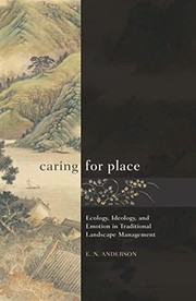 Cover of Caring for Place by E. N. Anderson