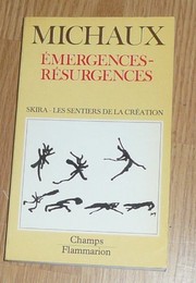 Front cover of Emergences, résurgences by Henri Michaux