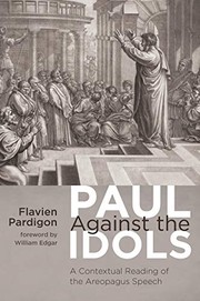 Front cover of Paul Against the Idols by Flavien Pardigon