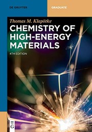 Front cover of Chemistry of high-energy materials by Thomas M. Klapötke