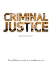 Front cover of Criminal justice by Deborah Drake