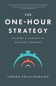 Cover of One Hour Strategy by Kraaijenbrink