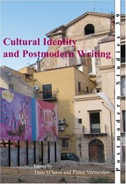 Front cover of Cultural identity and postmodern writing by Theo d' Haen