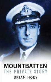 Cover of Mountbatten by Brian Hoey
