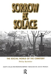 Cover of Sorrow and Solace by Philip Bachelor