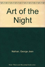 Front cover of Art of the night by Nathan, George Jean