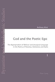 Front cover of God And The Poetic Egoe In The Poetry by Anthony Hirst