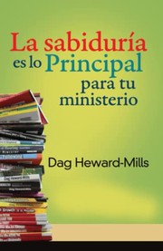 Front cover of Wisdom Is the Principal Thing for Your Ministry by Dag Heward-Mills
