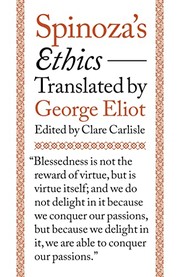Front cover of Spinoza's Ethics by Benedictus de Spinoza