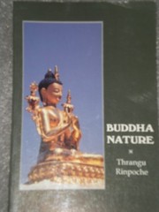 Cover of Buddha Nature by Thrangu Rinpoche