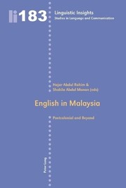 Front cover of English in Malaysia by Hajar Abdul Rahim