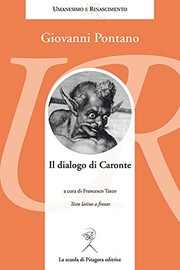 Cover of Il dialogo di Caronte by Giovanni Gioviano Pontano