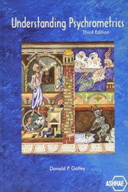 Cover of Understanding psychrometrics by D. P. Gatley