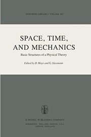 Cover of Space, time, and mechanics by D. Mayr